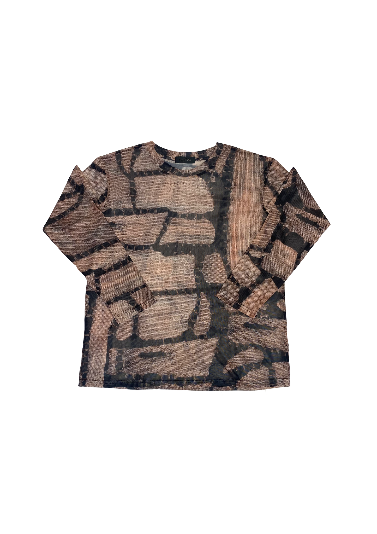 Ben Mesh Long Sleeve (Rust) - Sale