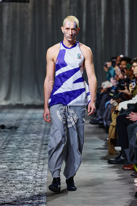 Marl Embroidered Jogger