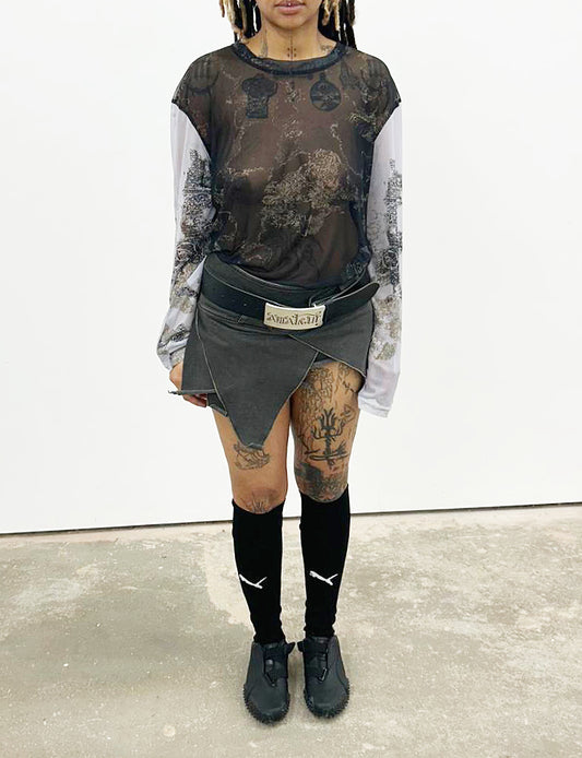 Ben Mesh Longsleeve Two Tone