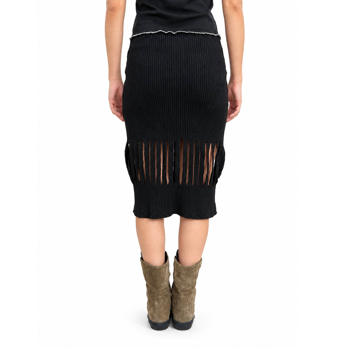 Landsknecht Rib Skirt Black
