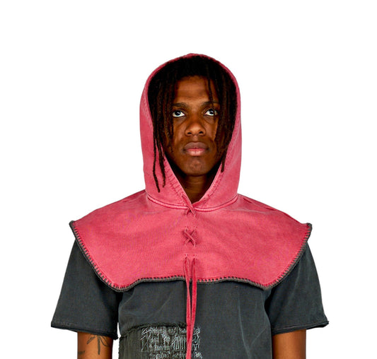 Chaperon pointed Hood Red